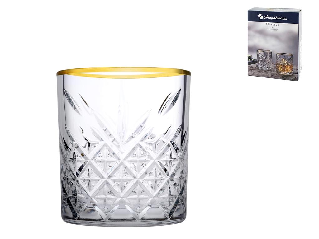 Pasabahce Set 4 Calici in Vetro Timeless Gin&Tonic 55cl, Trasparente