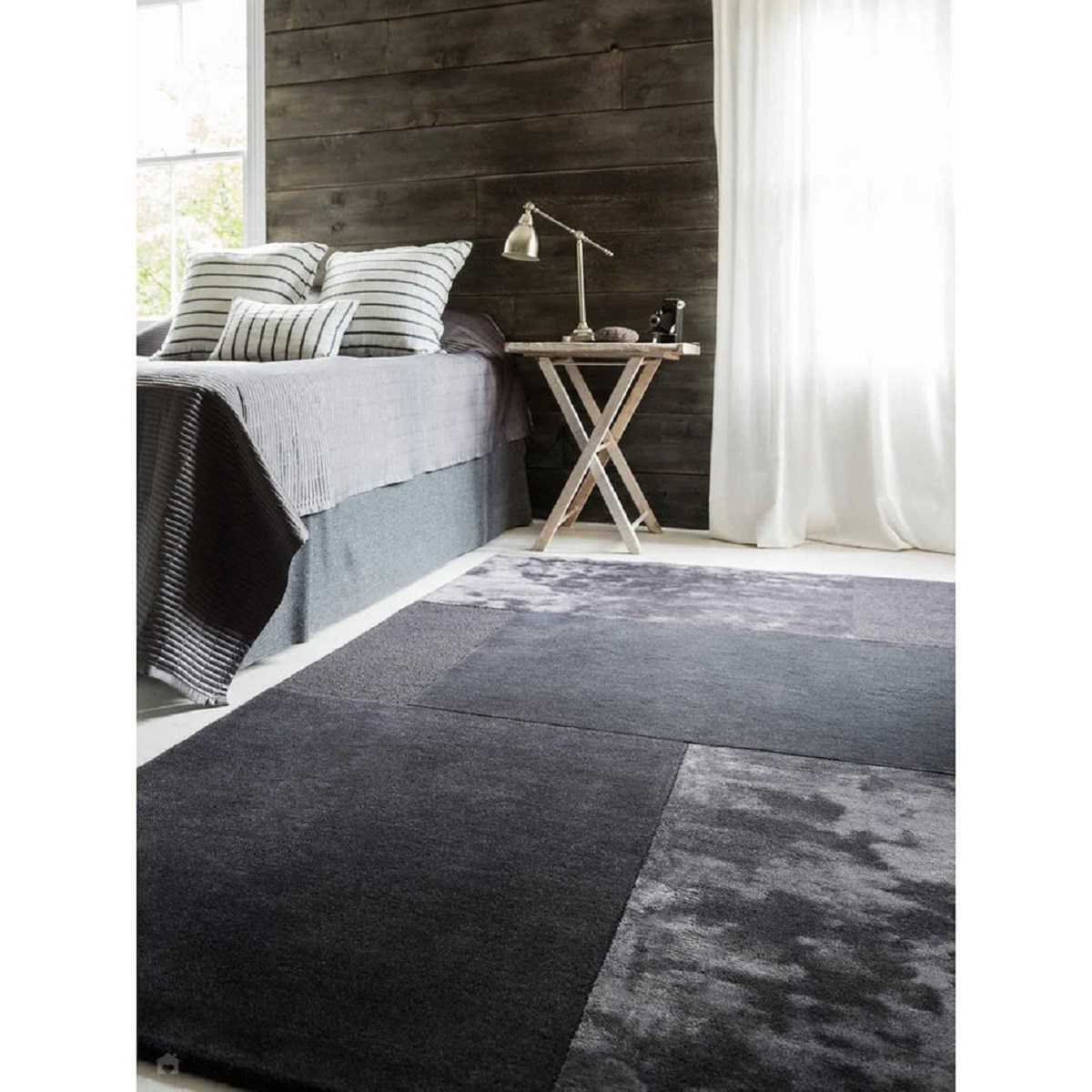 Tapis de salon moderne tufté main SLATE 200x290 cm - 2