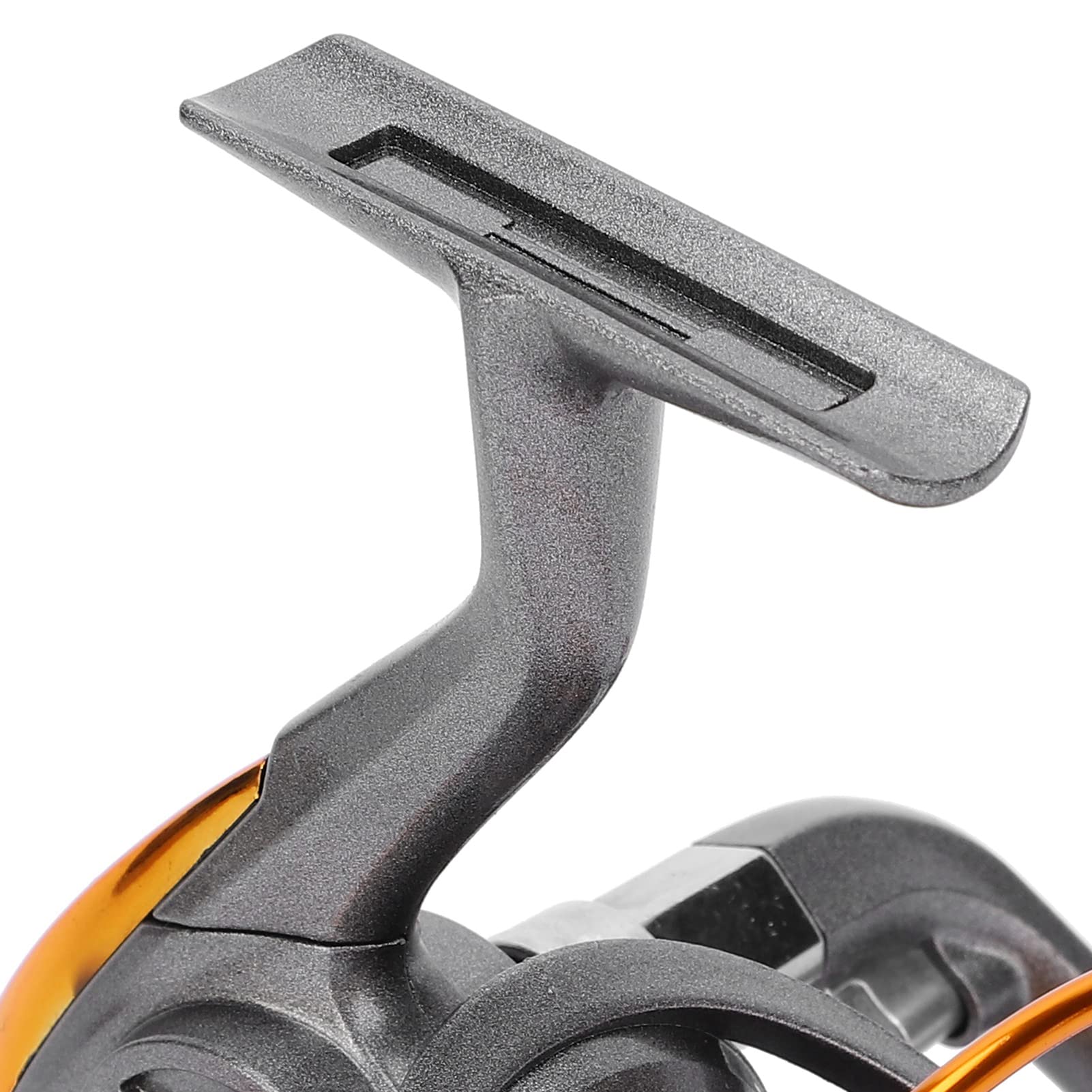 Accessorio per la pesca con mulinello da pesca portatile in metallo con canna da pesca in mare a 13 alberi grigio argento - 8