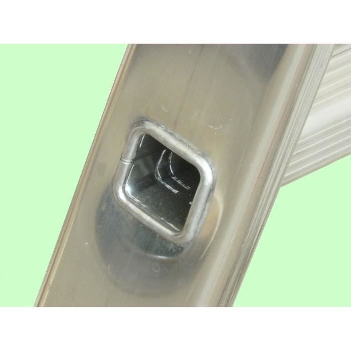 Echelle Aluminium SEMI-PRO ESCALUX V16035 coulissante à corde 2x19 / L9M88 - 4