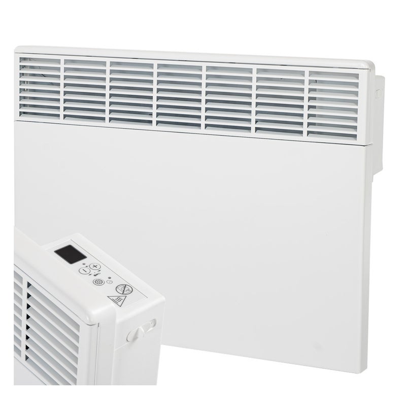 Grzejnik elektryczny 2000W konwektorowy energooszczędny ścienny biały Intuis BASIC D