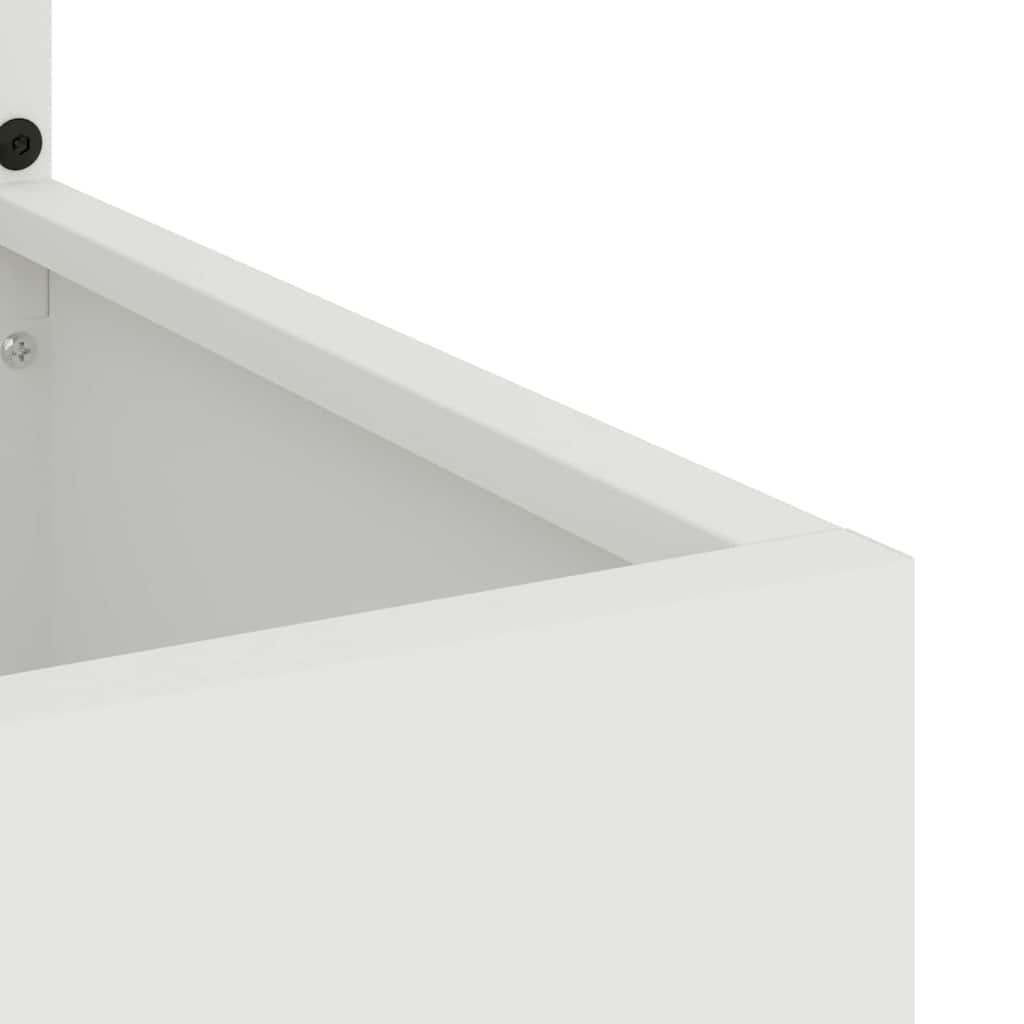 Écran de confidentialité de jardin Blanc 50 x 32 x 150 cm vidaXL - 8