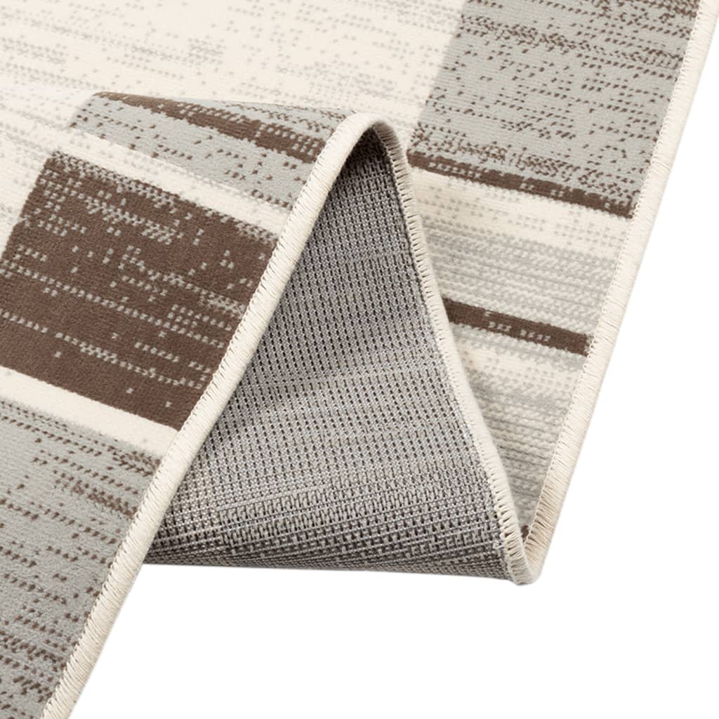 Tapis intérieur extérieur à poils courts 190x300cm antidérapant - 5