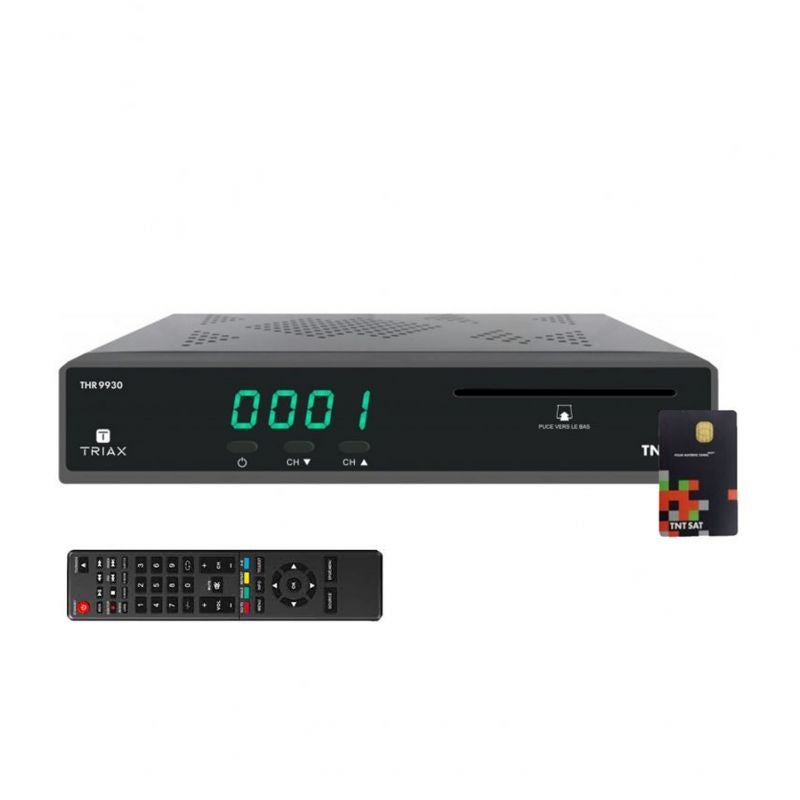 Récepteur Satellite OPTEX HD – TNT Sat, Timeshift, HDMI, Neuf Sous Blister