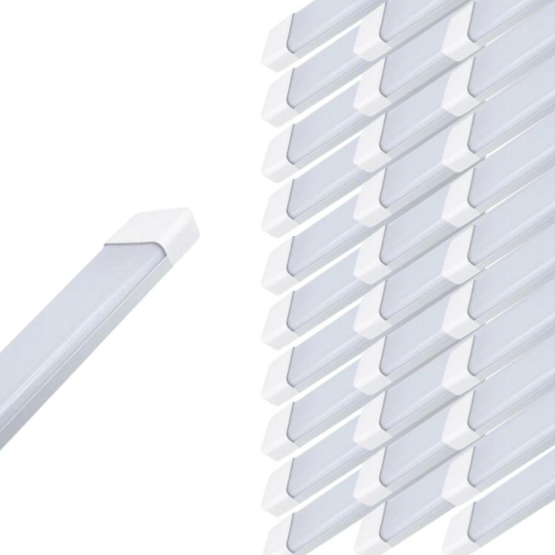 Réglette LED 150 Cm 72W - Pack De 10 - Blanc Froid 6000K-8000K - SILAMP - Pour Local Industriel Ou Atelier