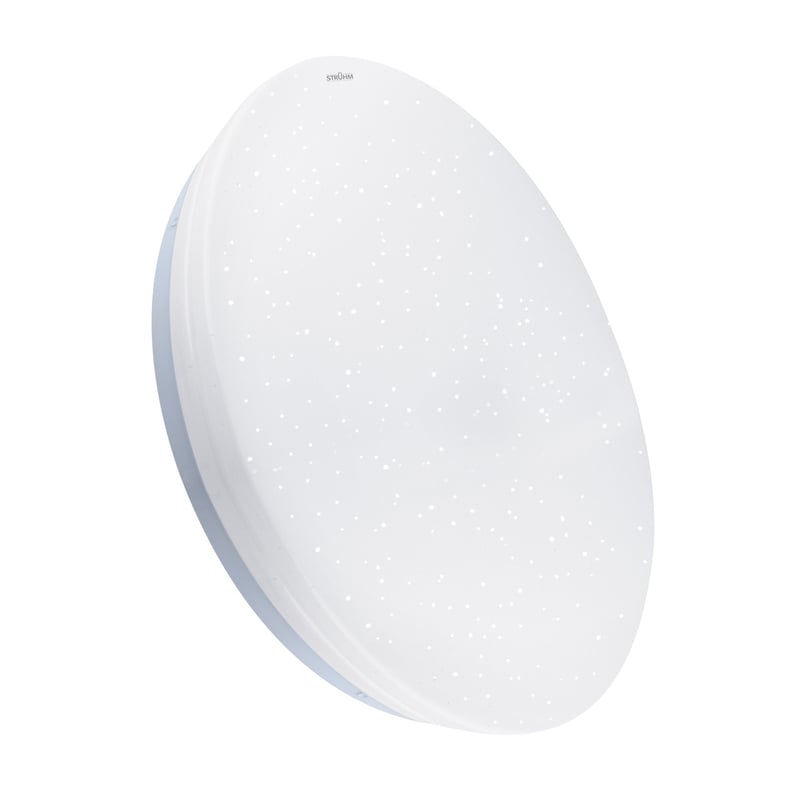 Plafon Karol okrągły biały LED 24W 4000K 2120lm wym: 6,5 x 38 cm IP44 tworzywo sztuczne Struhm