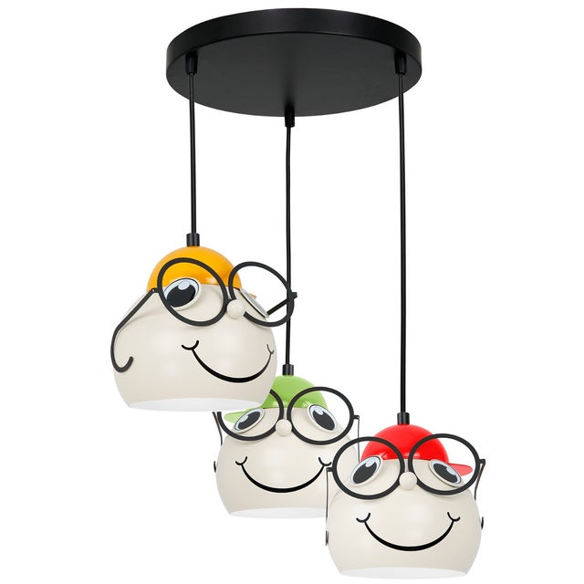 Lampa wisząca Bambini multikolor 3xE27x15W dziecięca wym: 110 x 41 x 41 cm metal Luminex