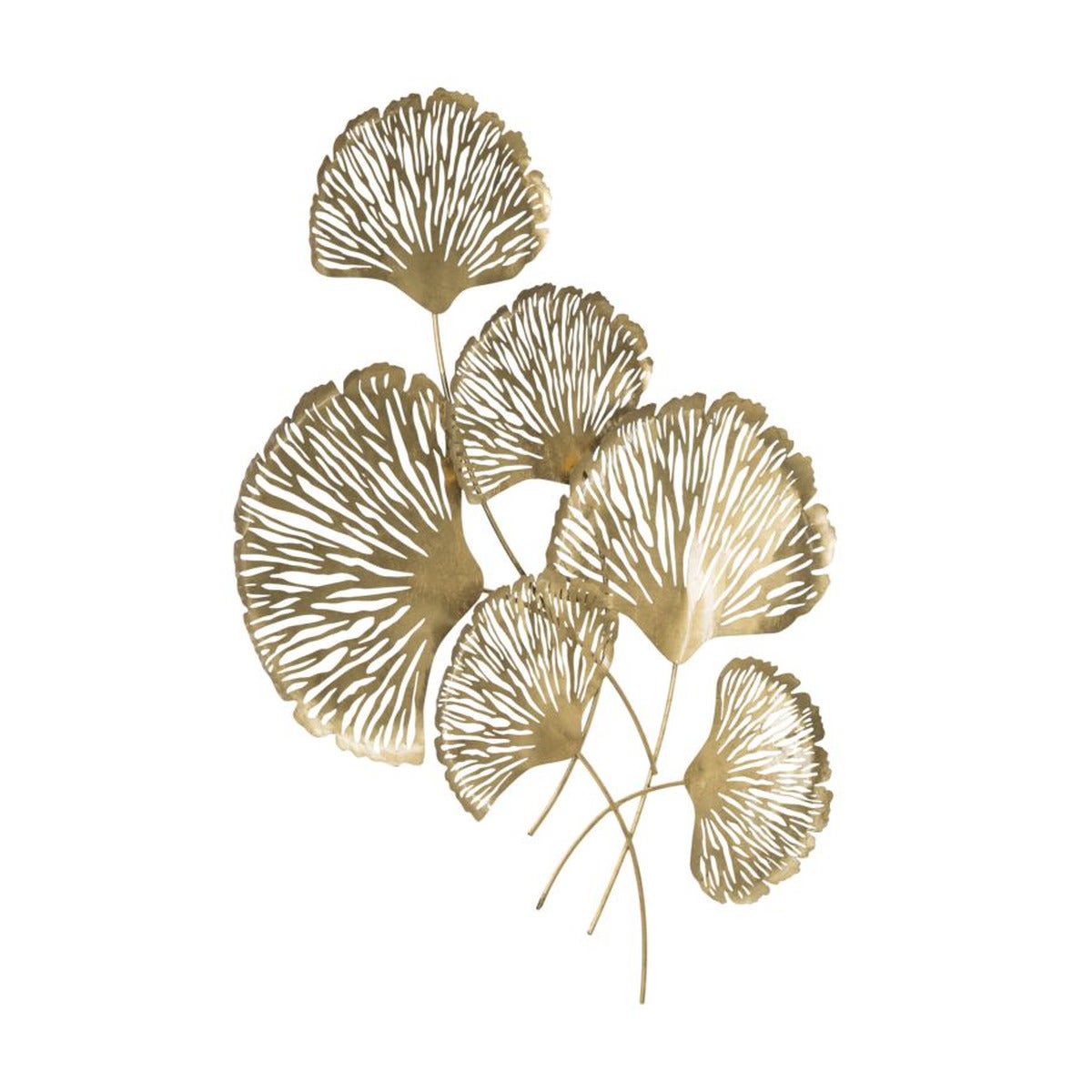 Décoration 3D en Métal Feuille 28, Métal, Or, Seven Design - 3