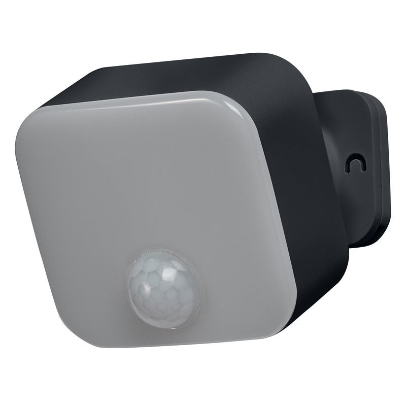 OSRAM lampa ścienna zewnętrzna Ciemnoszara, IP54, czujnik światła