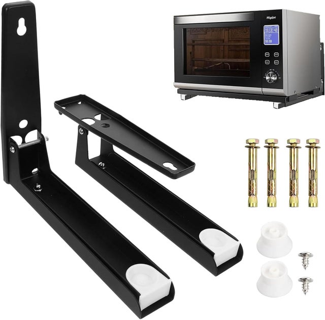 YYQX Meuble Etagere Rayon en Z pour four à micro-ondes Acier au carbone