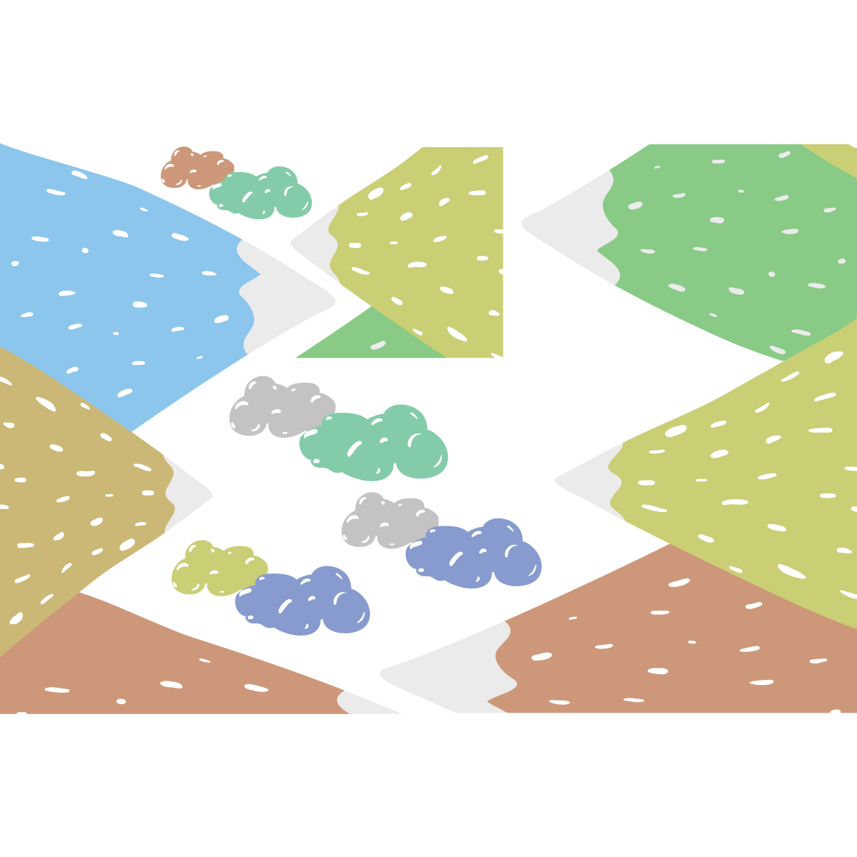 Adesivo bambino di montagna scandinavo dipaka - Sticker adesivo - adesivi murali - 120x180cm - 2