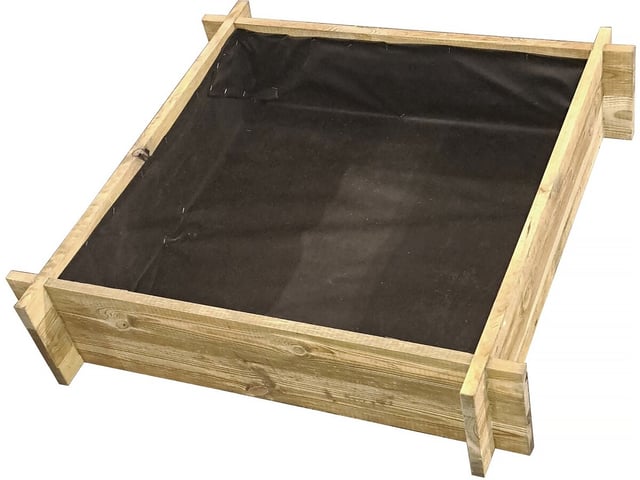 Carré potager en bois 