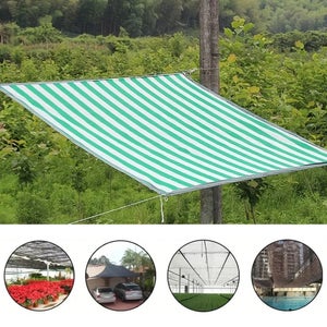 Filet D'ombrage 4x7m - Polyéthylène Résistant UV, Avec œillets, Pour Jardin, Balcon, Terrasse, Pergola