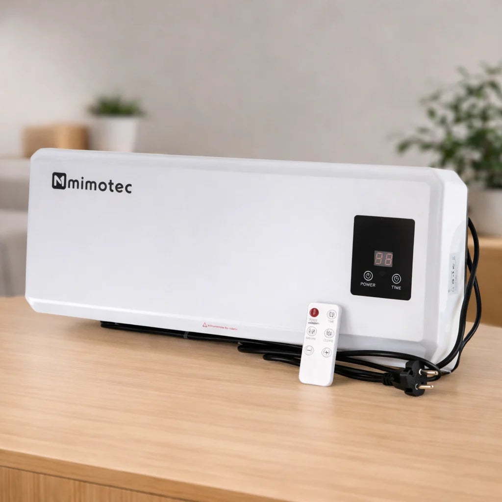 Calefactor Split Électrico de Pared Muro 2000W IPX2, ILUMINASHOP - 4