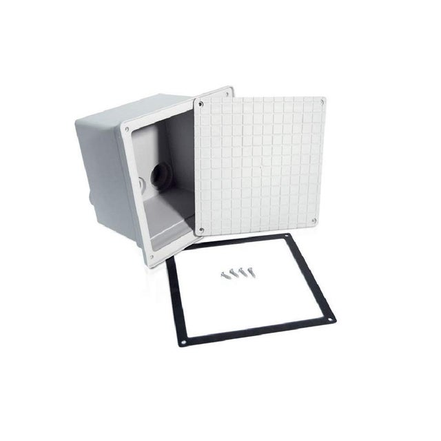 POZZETTO ENEL 250x250 MM IN PVC POLIPROPILENE IDONEO PER CAVI ELETTRICI 25X25 cm
