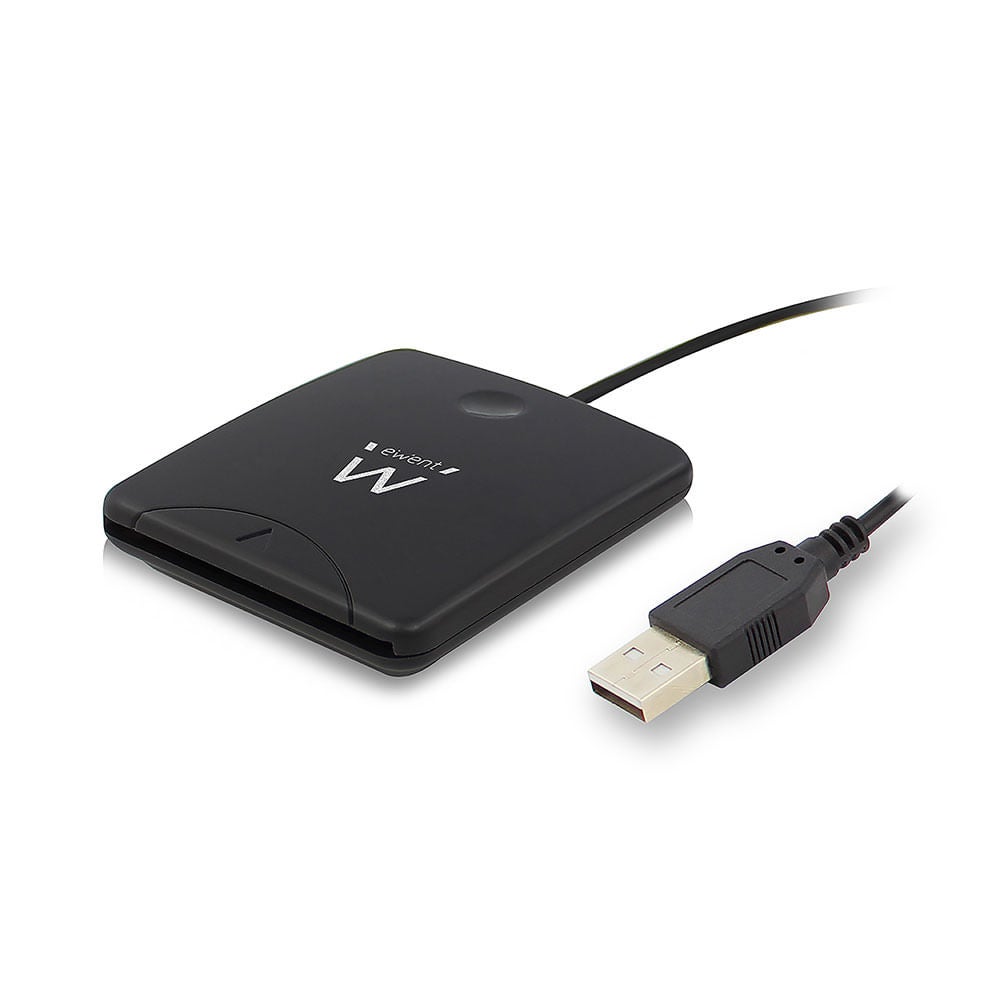 Ewent EW1052 lecteur de cartes à puce USB USB 2.0 Noir - 5