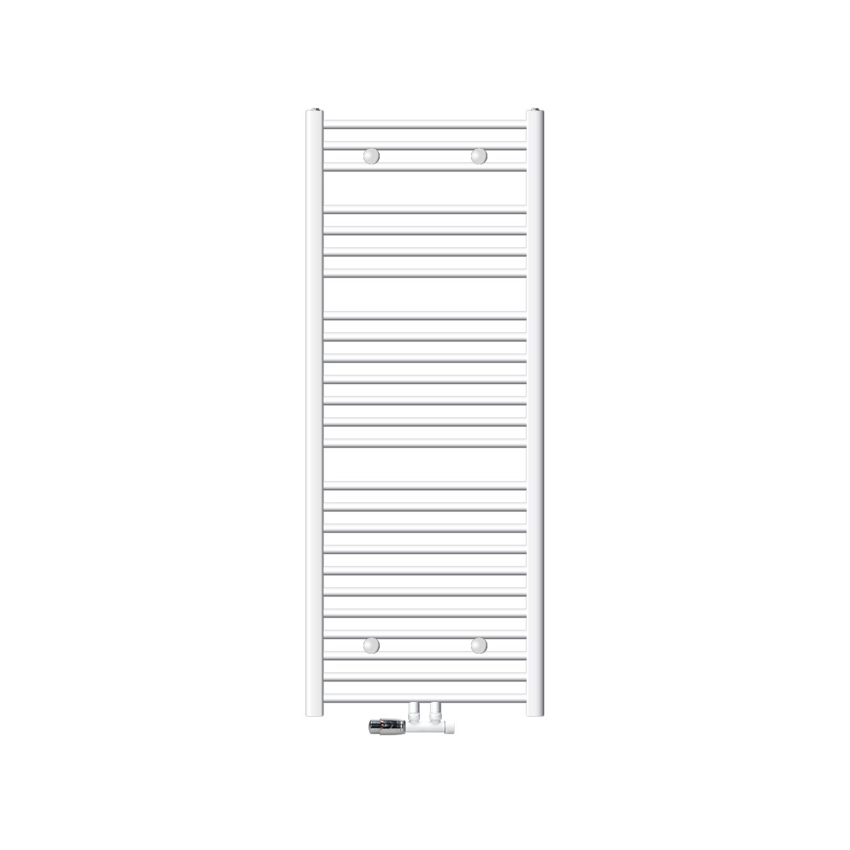 LuxeBath Radiatore Sahara Cromato 600x1500 Mm, Termosifone A Piastra Scaldasalviette, 660W, Per Bagno