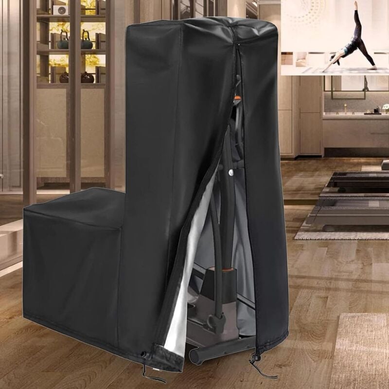Housse imperméable pour Machine elliptique, Housse pour vélo elliptique, bâche complète Oxford , Housse de vélo elliptique, Protection-165*65*140cm - 5