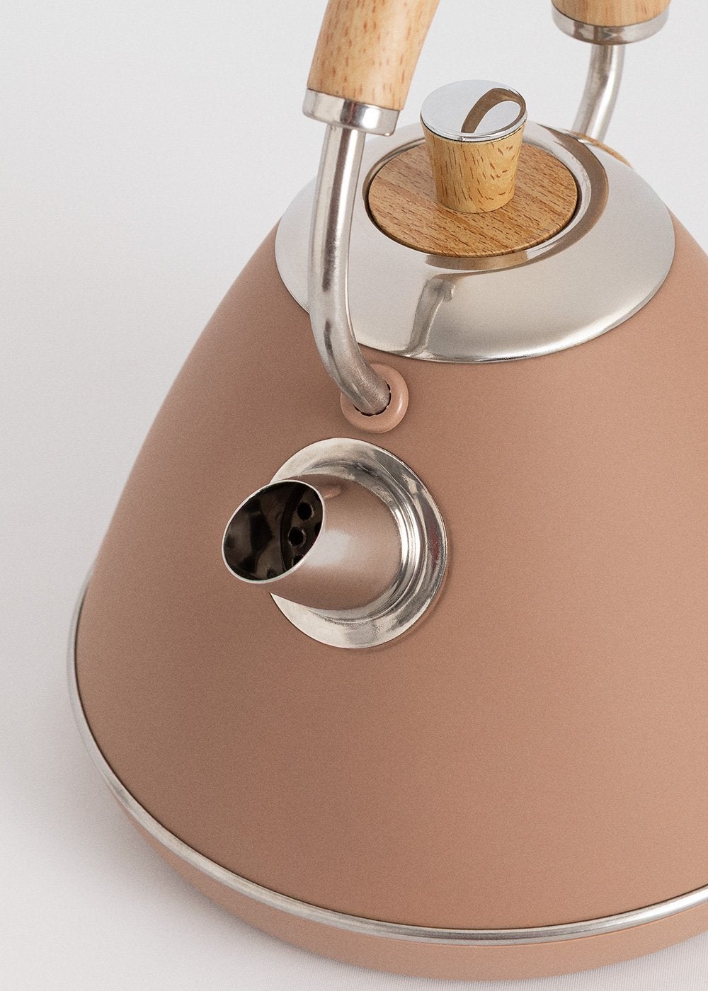 CREATE - KETTLE RETRO PRO - Bouilloire électrique 1 L avec contrôle de température - Moka - 8
