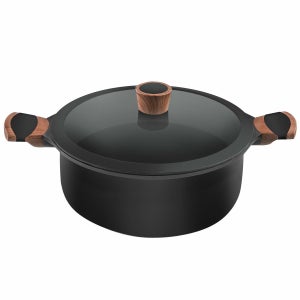 ACTUEL Casserole induction 20 cm Fonte d'aluminium Effet pierre pas ACTUEL Casserole induction 20 cm Fonte d'aluminium Effet pierre pas
