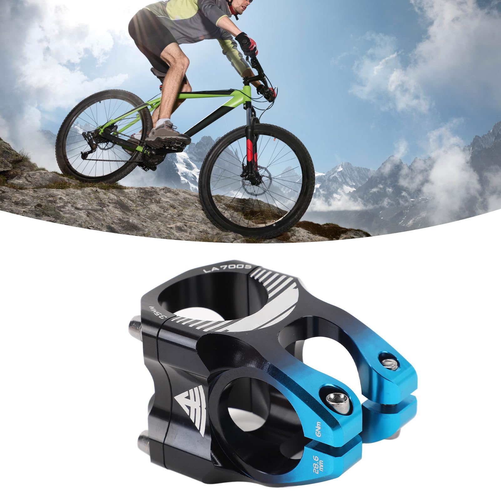 Potence De Guidon De VTT 31 à 8 Mm Avec Angle De 0 Degrés