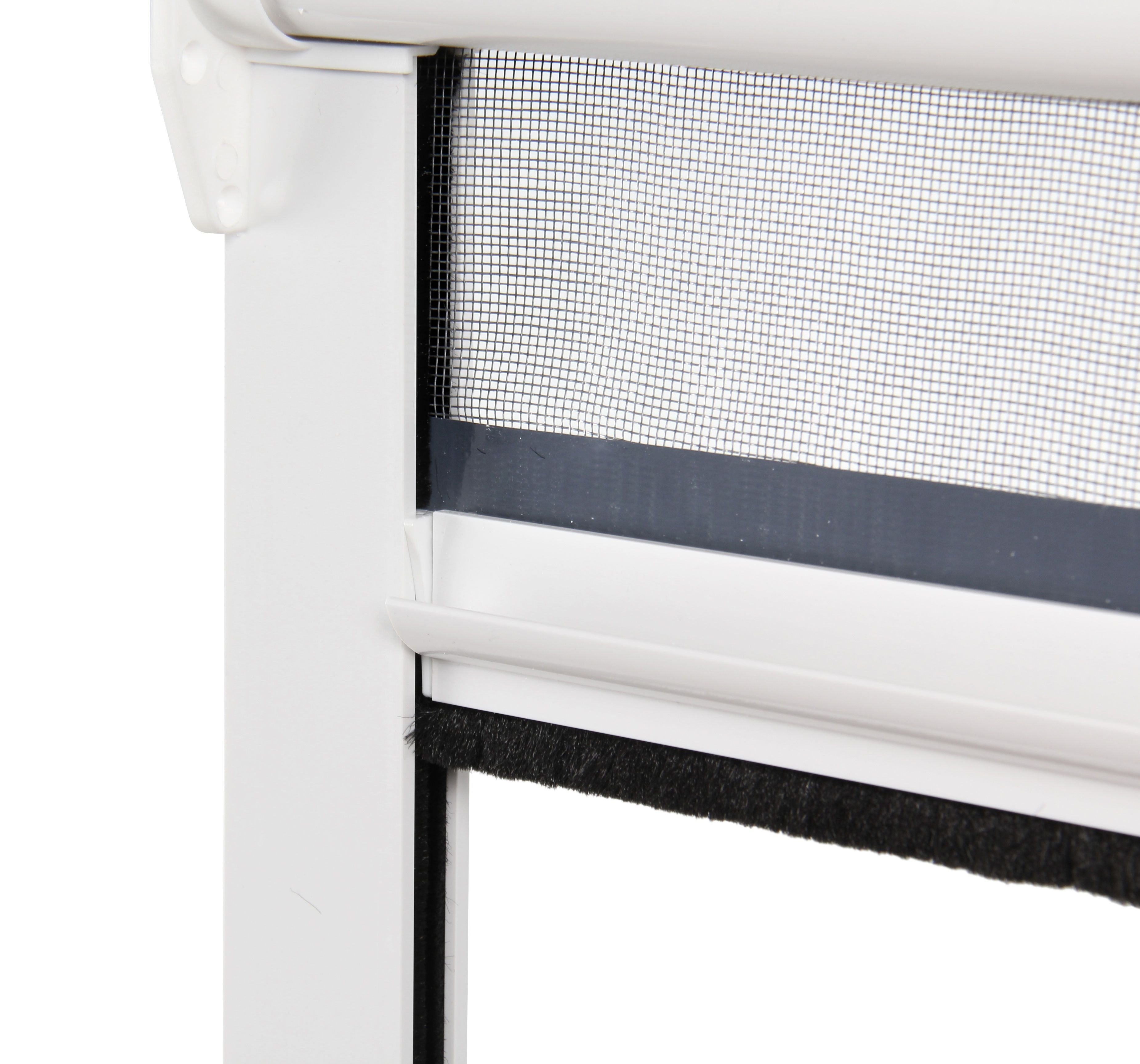 Moustiquaire 130x80 cm à enroulement vertical pour fenêtre PVC blanc – Eco – AVOSDIM - 3