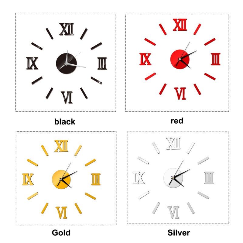 Simple Art Maison Decor Larger Clocks Digital Watches Rome Modern ...
