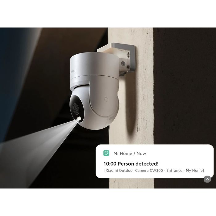 Caméra de surveillance extérieur XIAOMI CW300 EU - Wifi - 2,5K - Vision nocturne - Résiste aux intempéries - 3