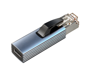 Zunate Adattatore Da USB-C A Ethernet RJ45: Gigabit 1000 Mbps, Portatile In Alluminio, Per Laptop, Tablet, Smartphone - 3