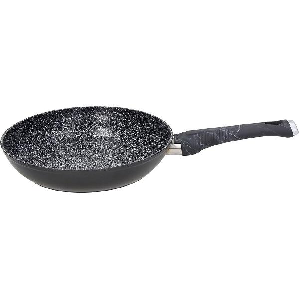 Tognana Avantspace - Sartén Con 2 Asas De 24 Cm, Aluminio, Color Negro