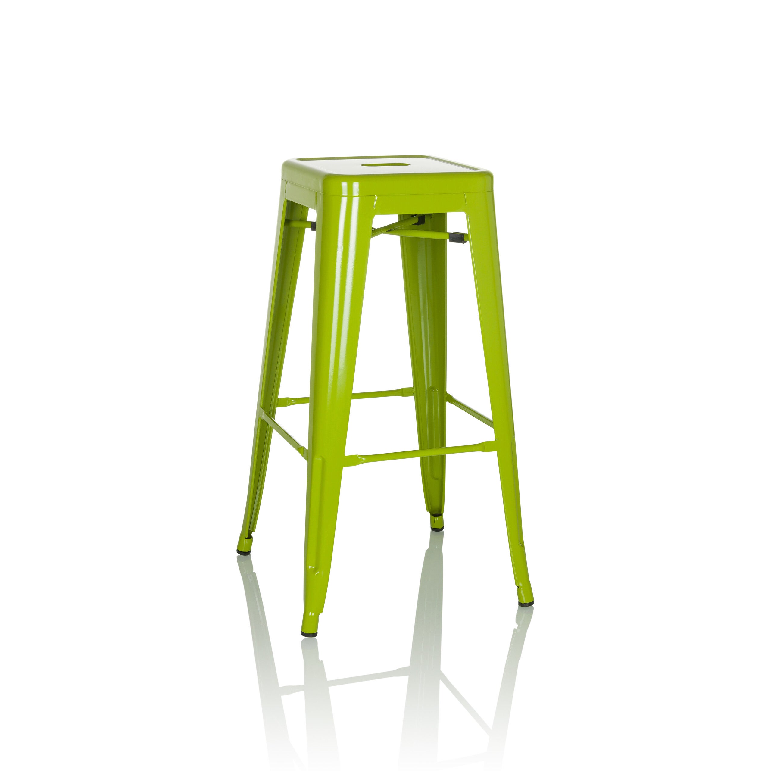 Stołek barowy VANTAGGIO HIGH Zielony hjh OFFICE
