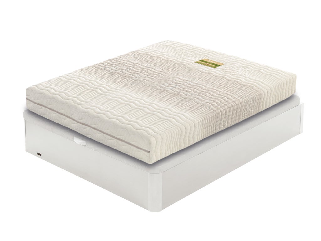 Pack Colchón Flex Látex Natur 90X190 + Canapé Abatible Flex Madera 25 Gris Montaje Incluido 89399020