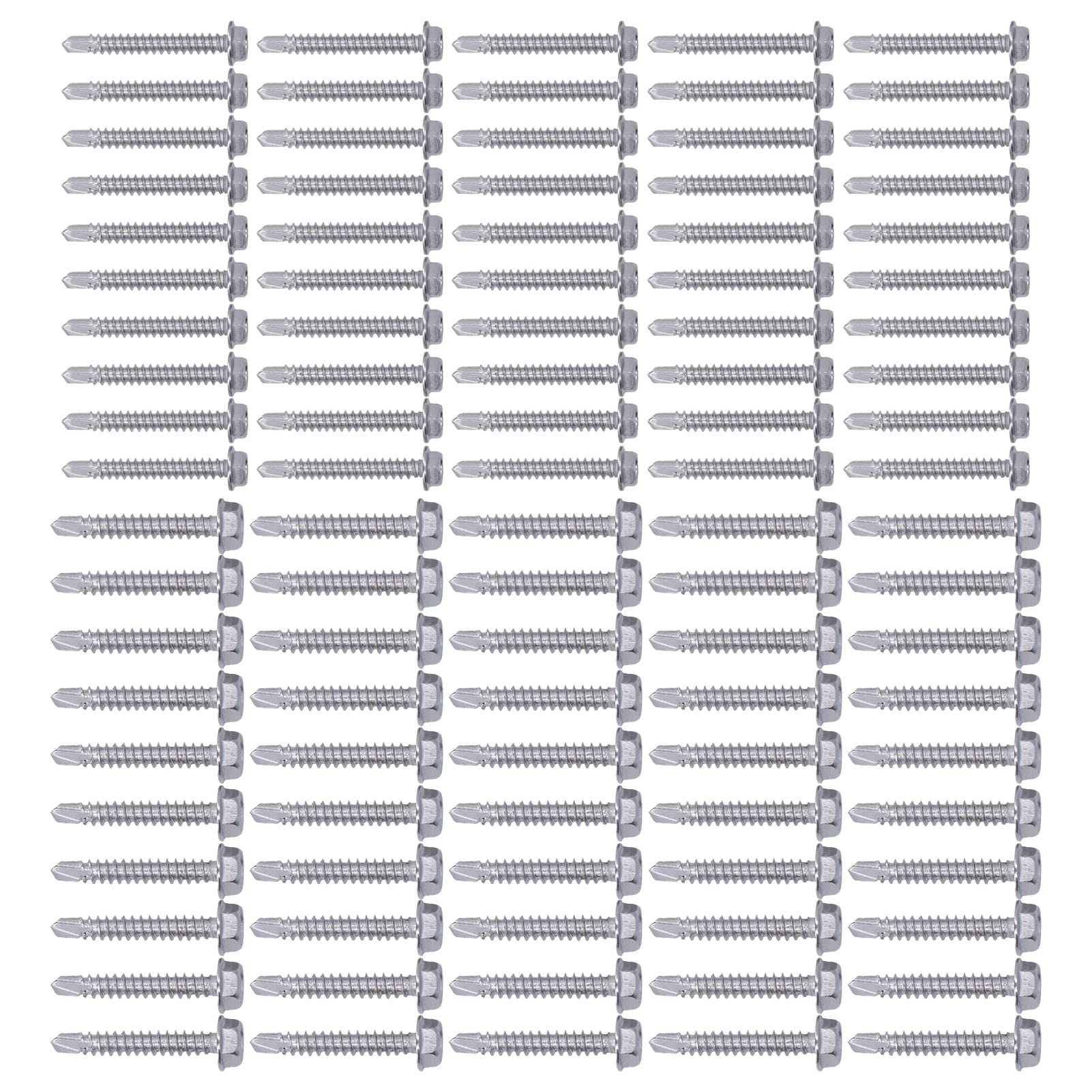 Lot de 100 vis autotaraudeuses à tête ronde 4,8x32mm | Leroy Merlin
