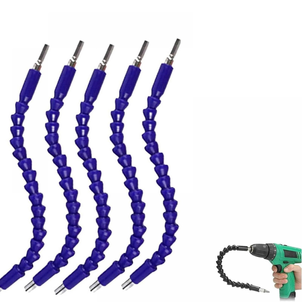 Prolunga Flessibile Per Trapano - 200mm, Codolo Esagonale 6.35mm, Per Lavori In Spazi Stretti - Foto 9