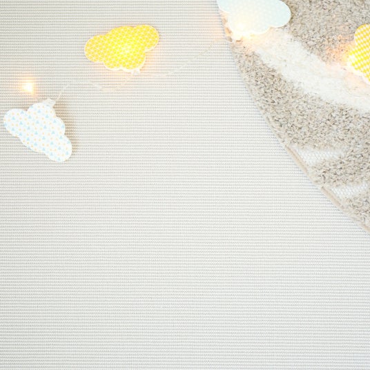 Moquette Tissé plat - Mahé - Blanc - Echantillon 15 x 20 cm - 3