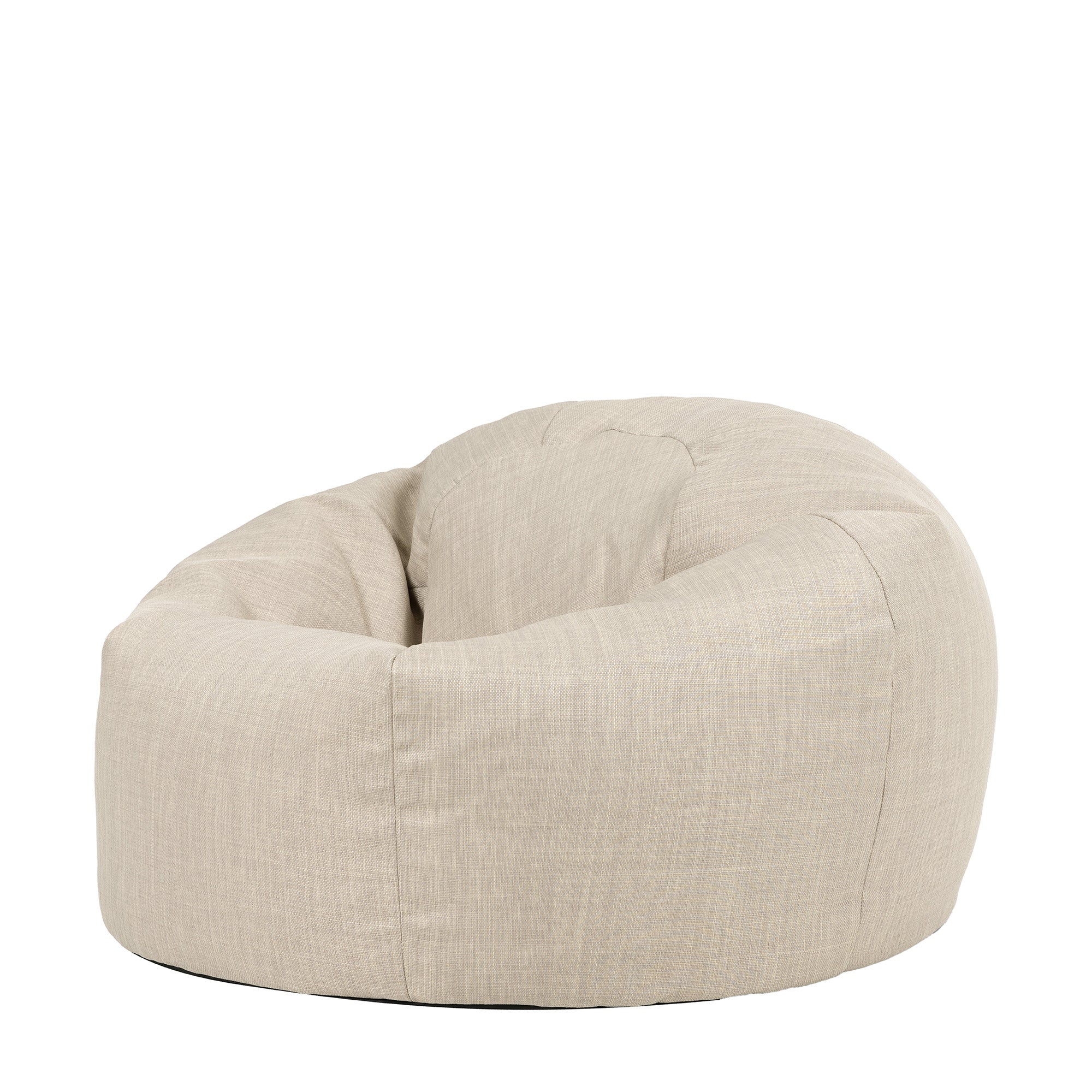 Exner Pouf Gonfiabile Per Esterni In Poliestere: Seduta Portatile Con Imbottitura Inclusa, Colore Toffee (55x25 Cm)