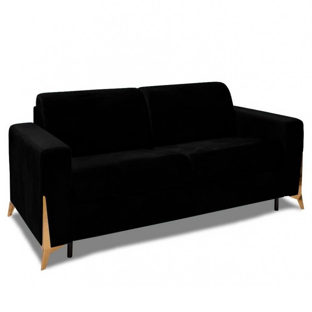 Canapé express CALYPSO convertible 120cm matelas épaisseur 16cm pieds ...