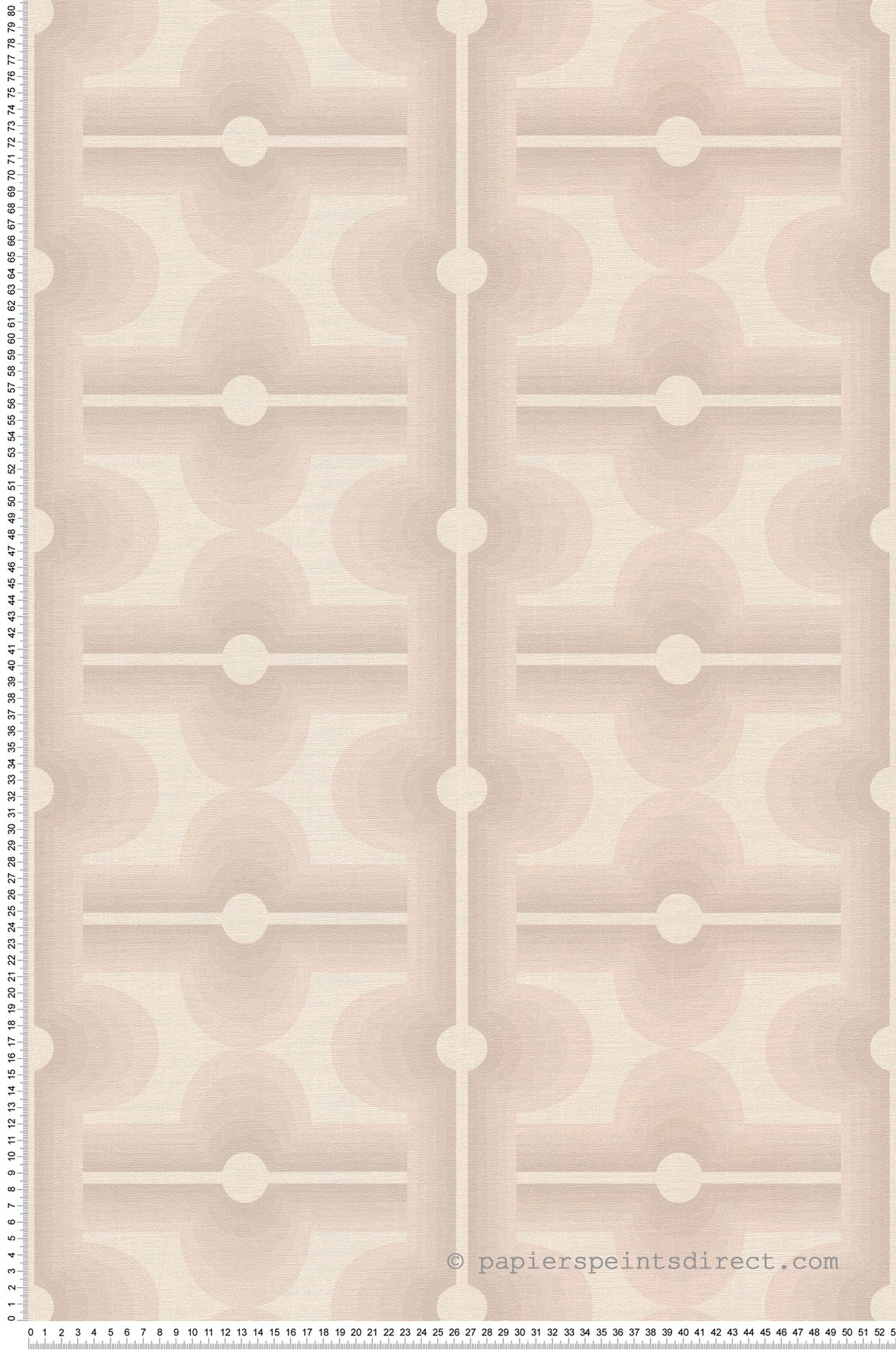 Papel pintado beige estilo retro chic papel pintado geométrico para dormitorio vintage o salón