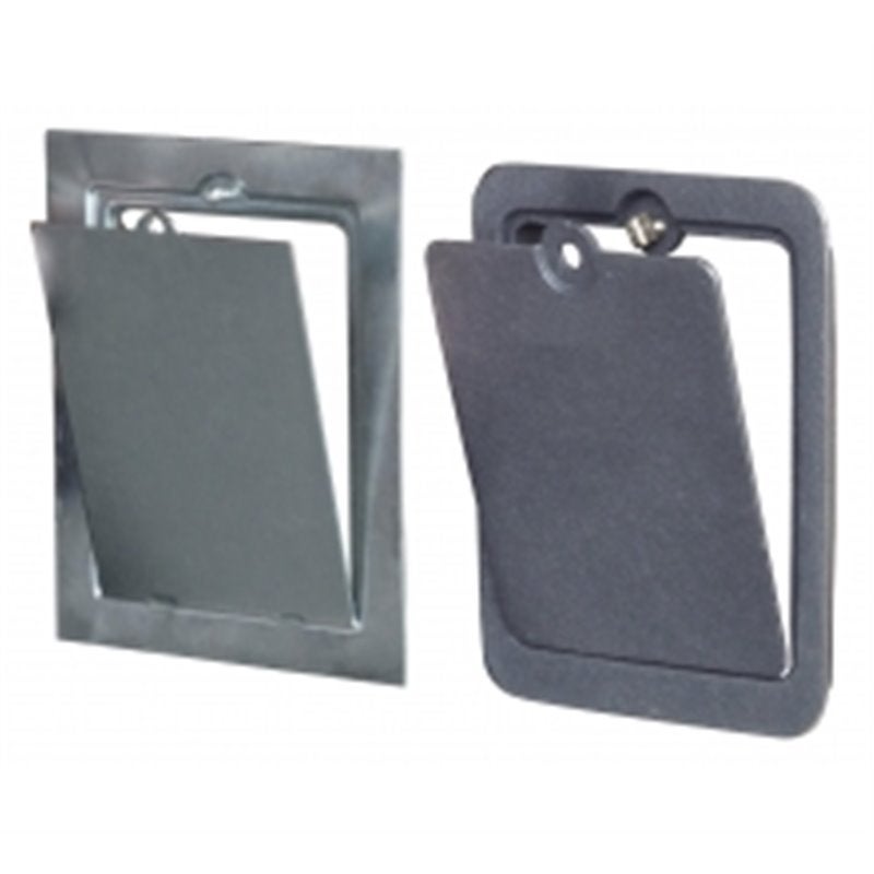 Porte de ramonage en acier inox - simple paroi - Reuter EW-BLUE