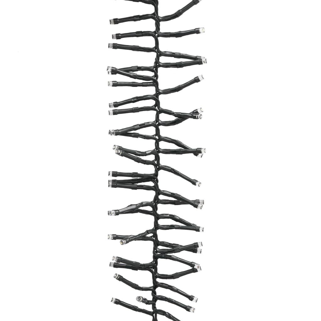 Maison Exclusive - Gruppo Stringa LED con 3000 Luci LED Bianco Freddo 23 m PVC - 6