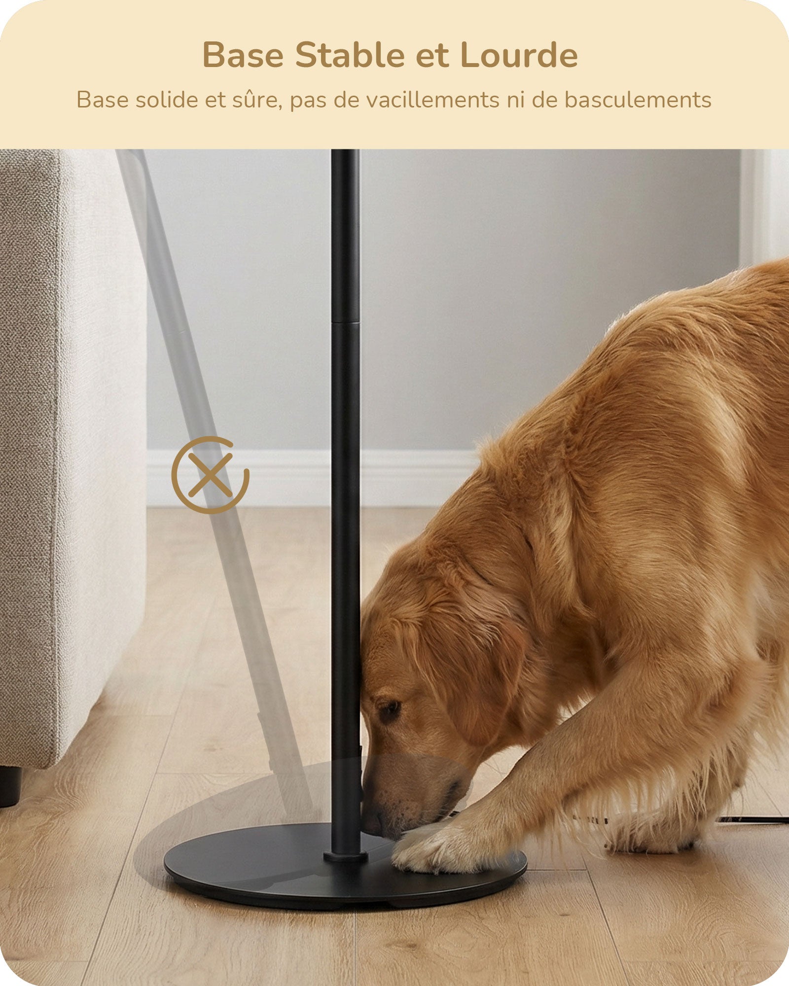 EDISHINE Lampadaire sur Pied Salon 165 cm, avec E27 Ampoule LED 2700K, Interrupteur à Pédale, Abat-jour en Corde Tissée - 6