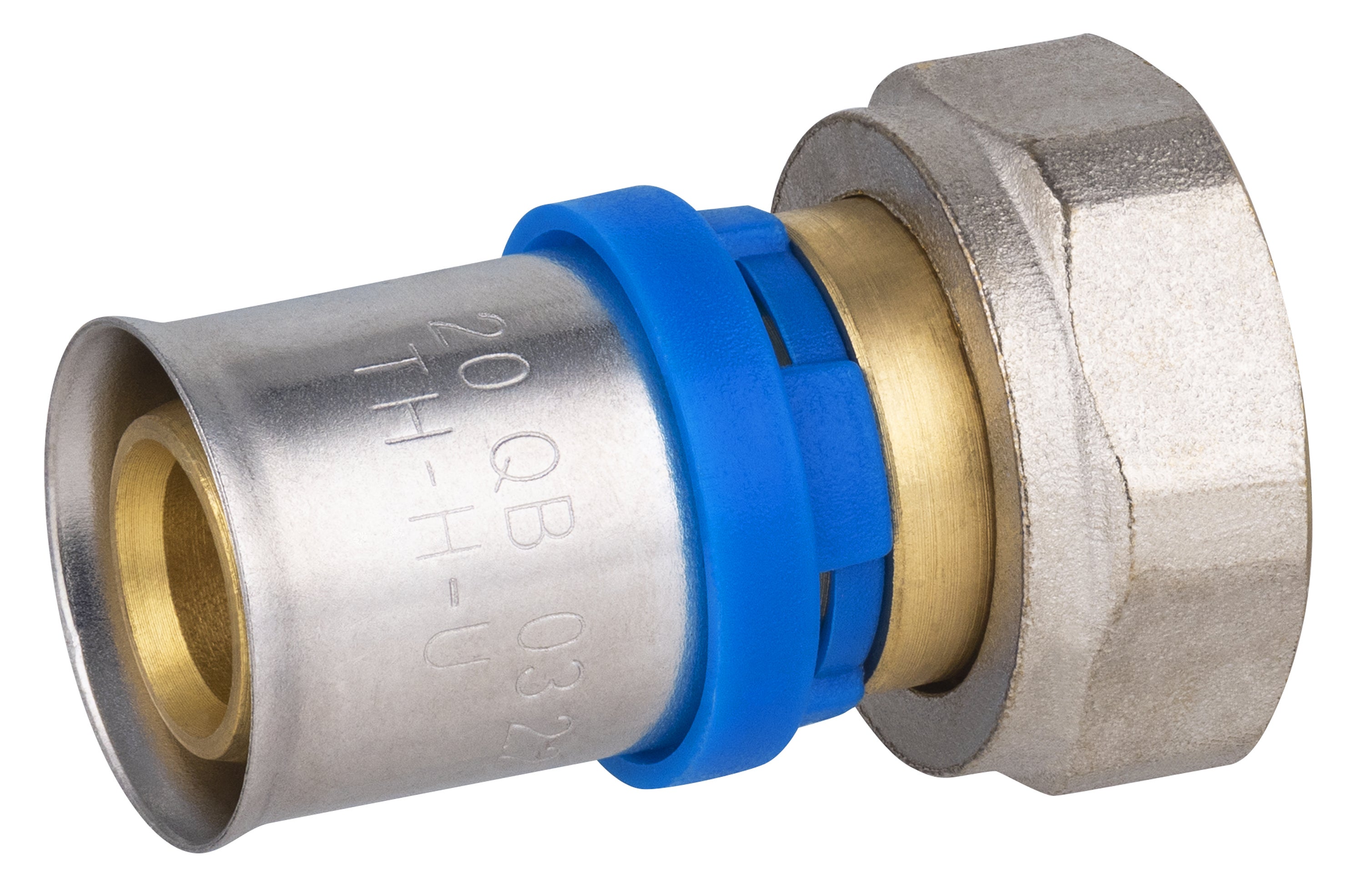 Raccord à sertir écrou libre multicouche Ø20 F20x27 (3/4) NF QUICK PLOMBERIE - 2