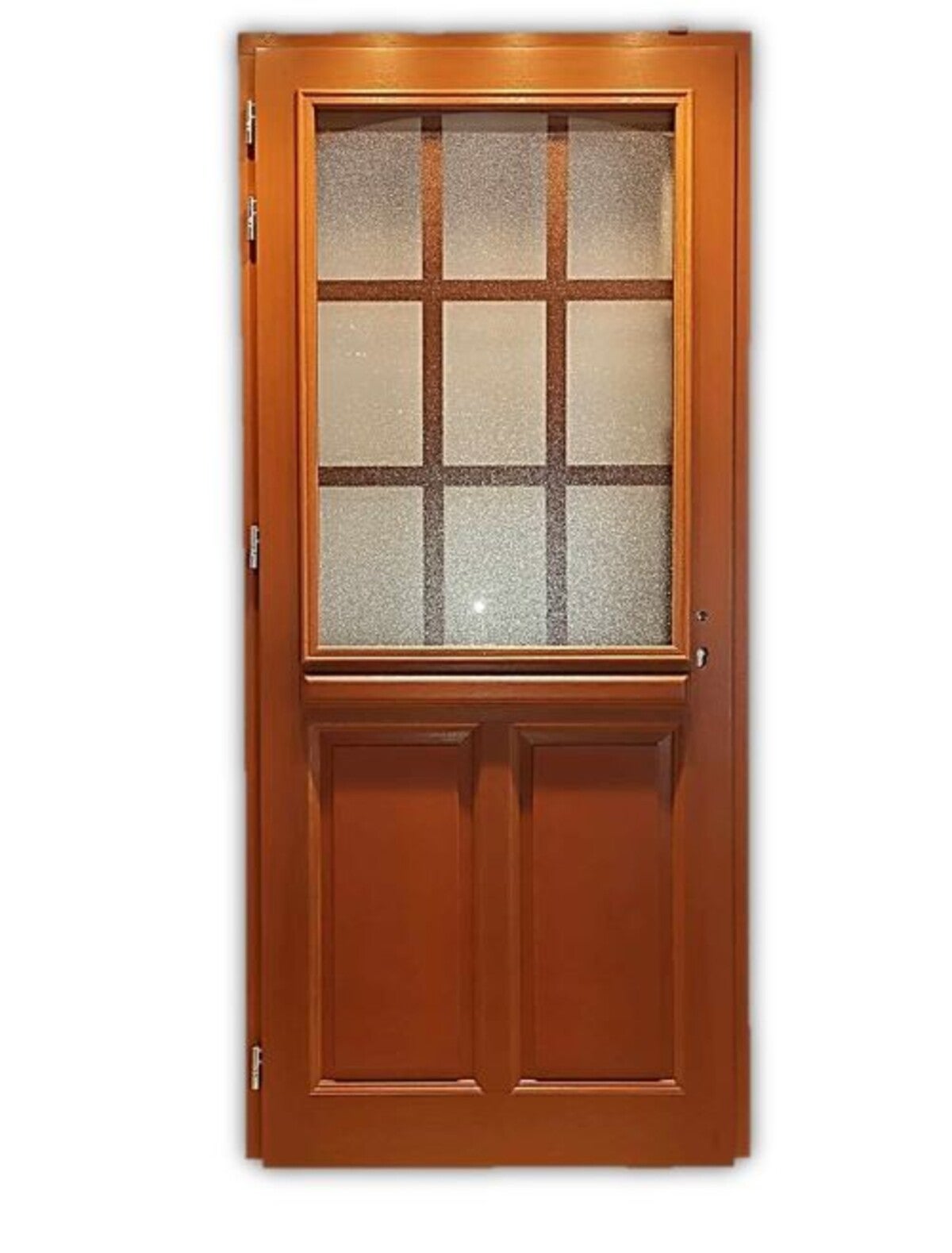 Porte D'entrée Bois Vitrée Alena, H215 X L90 Cm Côte Tableau P.droit Gd Menuiseries - 3