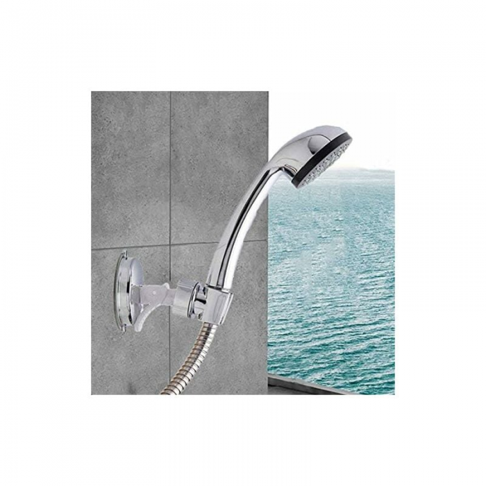 Support de douche, support à ventouse pour douche à main, accessoire de pommeau de douche mural, curseur de douche universel remplaçable (support - 3