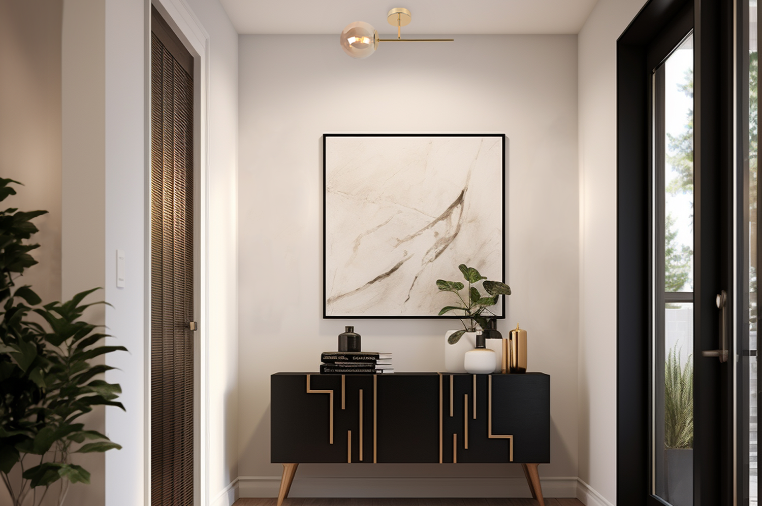 Lampa kinkiet ścienny złoty Siena loft 1xE14 klosz kula szklana miodowa Light Home LH - 4