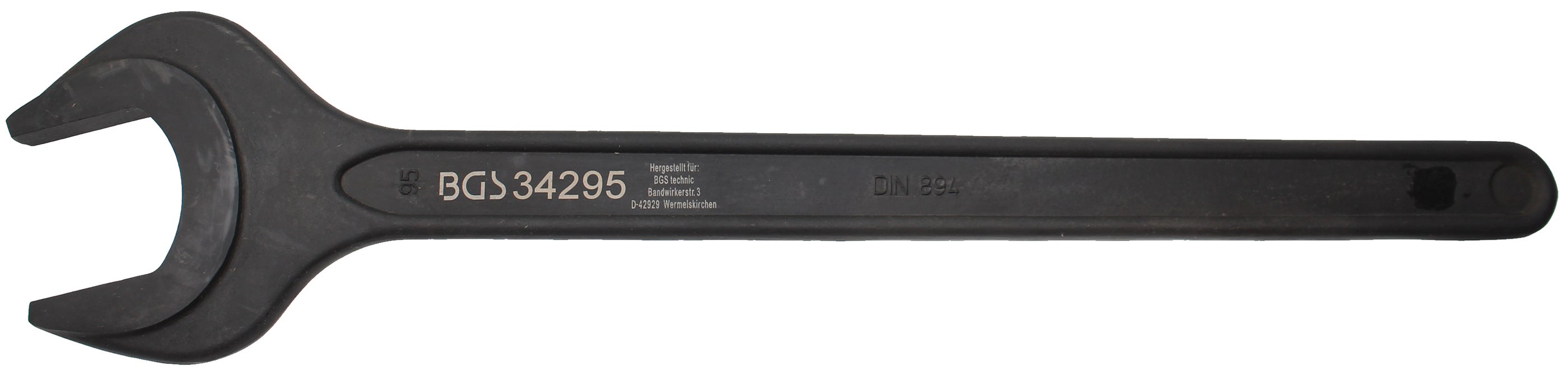Klucz jednouchylny BGS DIN 894 SW 95 mm - 34295
