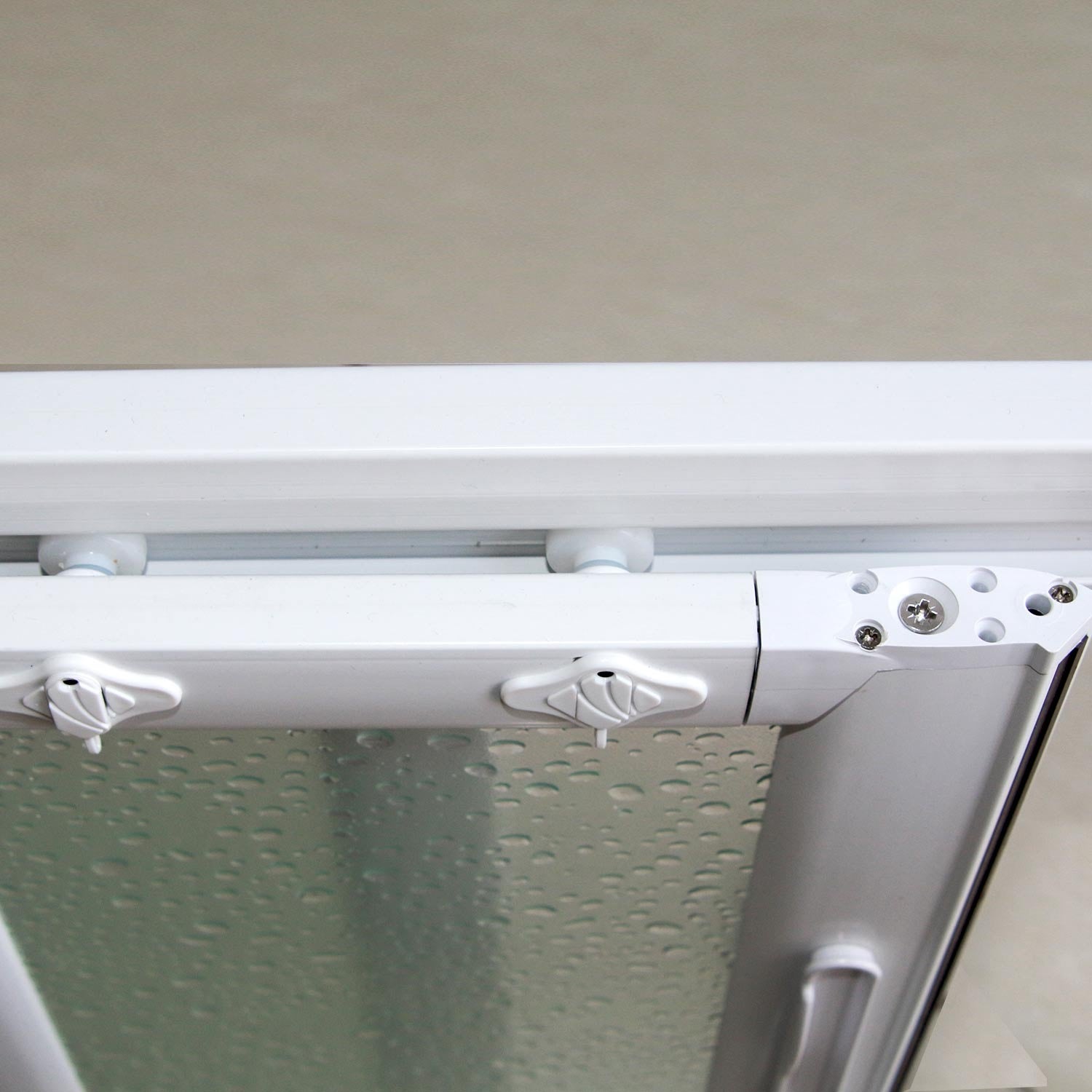 Cabine douche Pare-Baignoire 75x160 CM en acrylique mod. Plutone avec ouverture centrale - 4