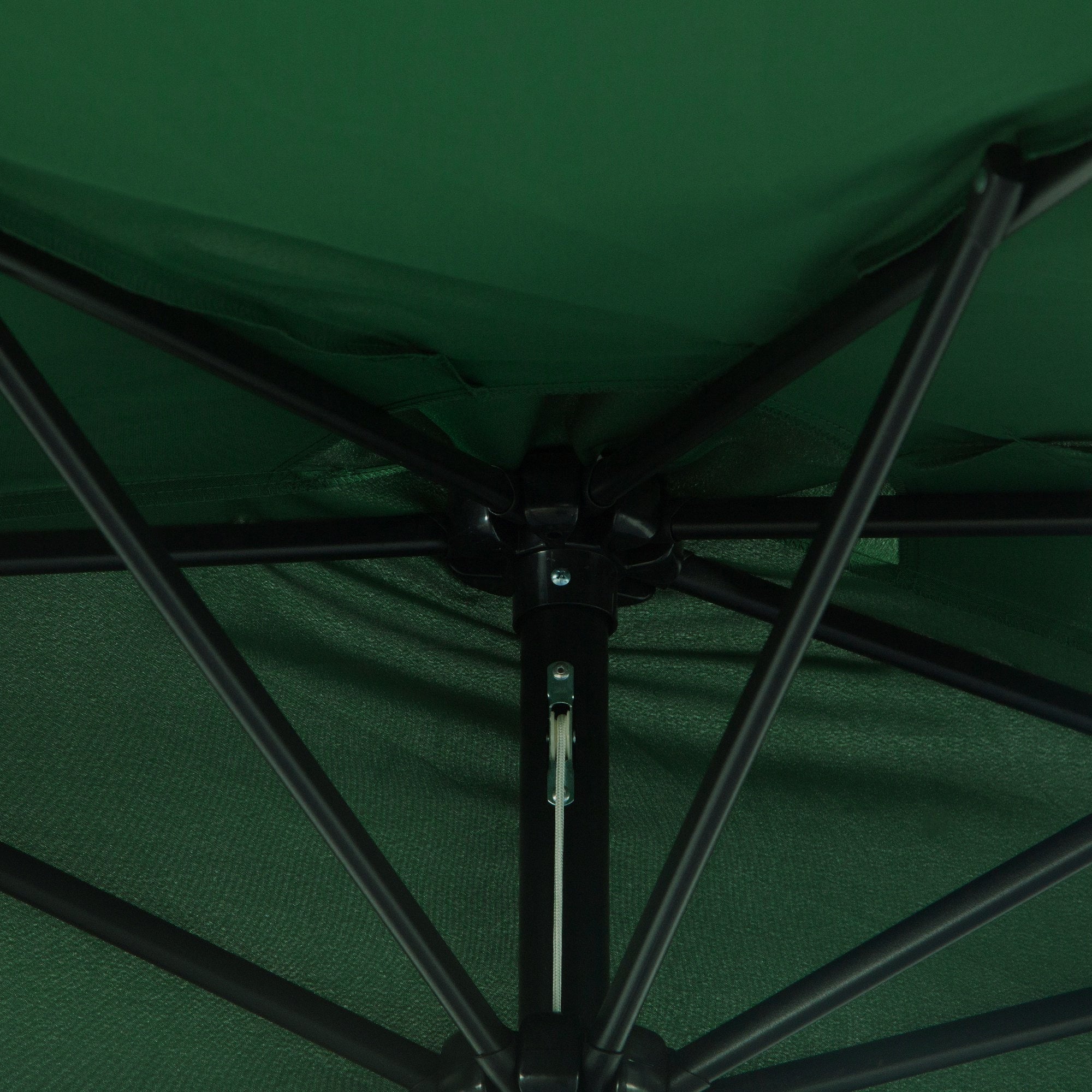 Demi parasol Polyester Outsunny - 9