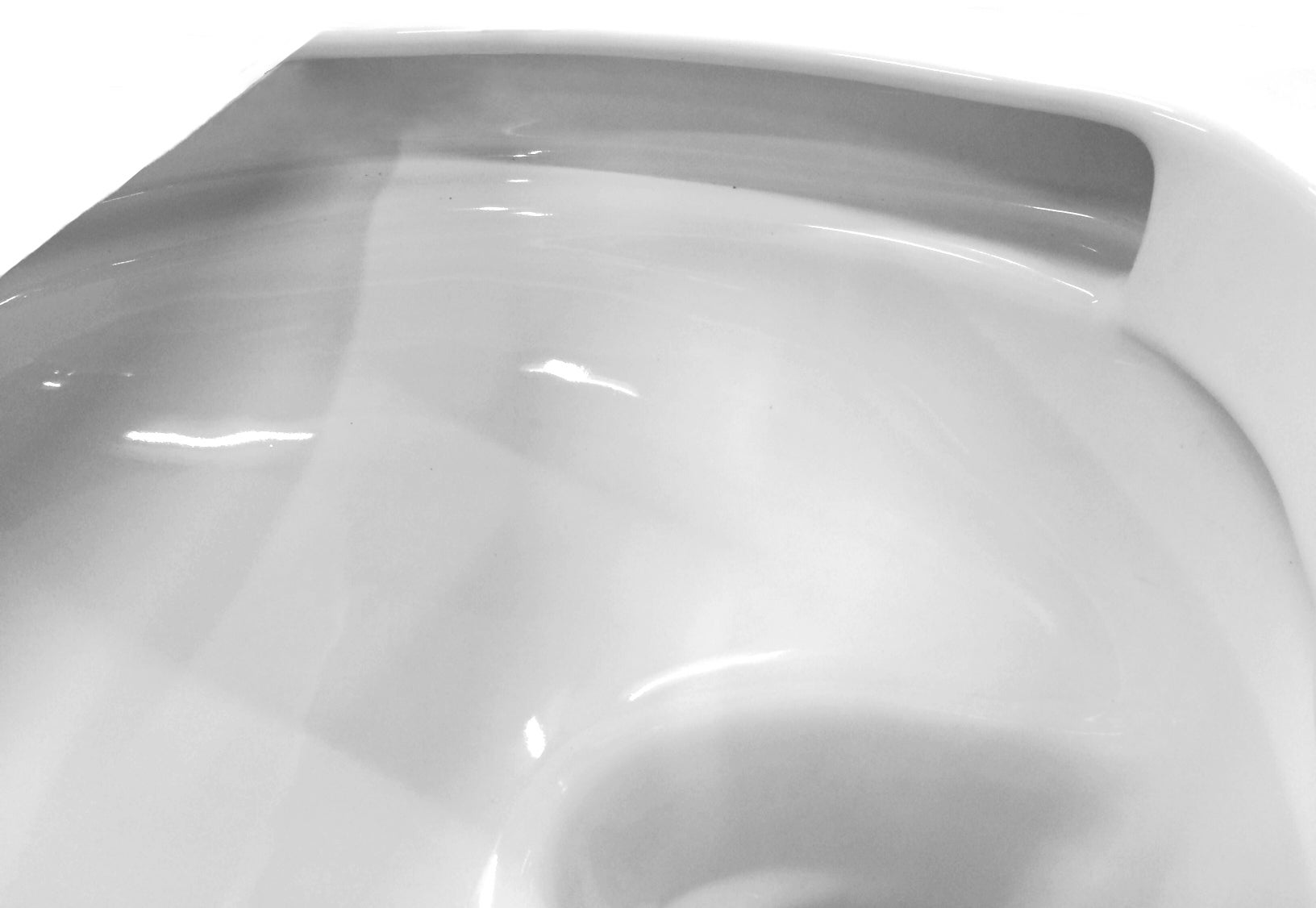 Bernstein Miska wisząca RIMLESS bezrantowa E-9030 deska wolnoopadająca biały połysk - 5