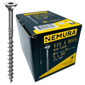 Vis métaux, M5 x 40, classe 8.8, acier zingué, DIN 933 - Mr Bricolage